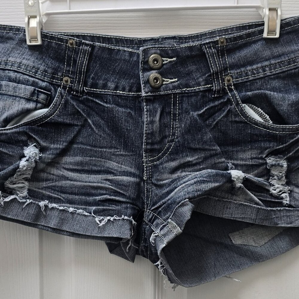 Blue Asphalt Youth Hot Short 7